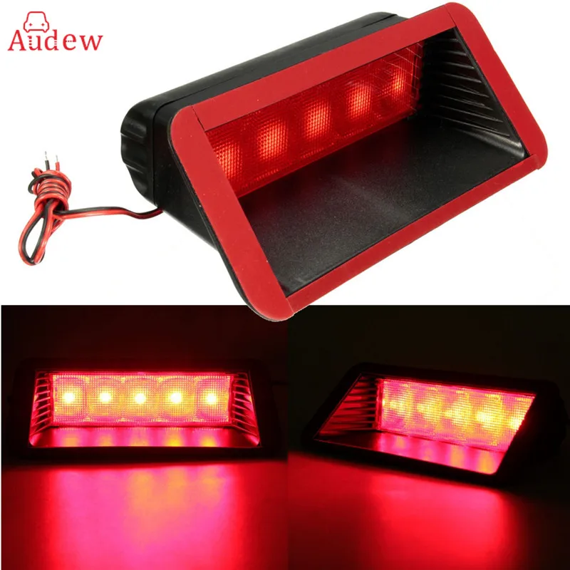 Universal 12V Car 5 LED Warning Rear Tail 3rd Third Brake Stop Fog Light High Mount Lamp Red
Universal 12V Car 5 LED Warning Rear Tail 3rd Third Brake Stop Fog Light High Mount Lamp Red