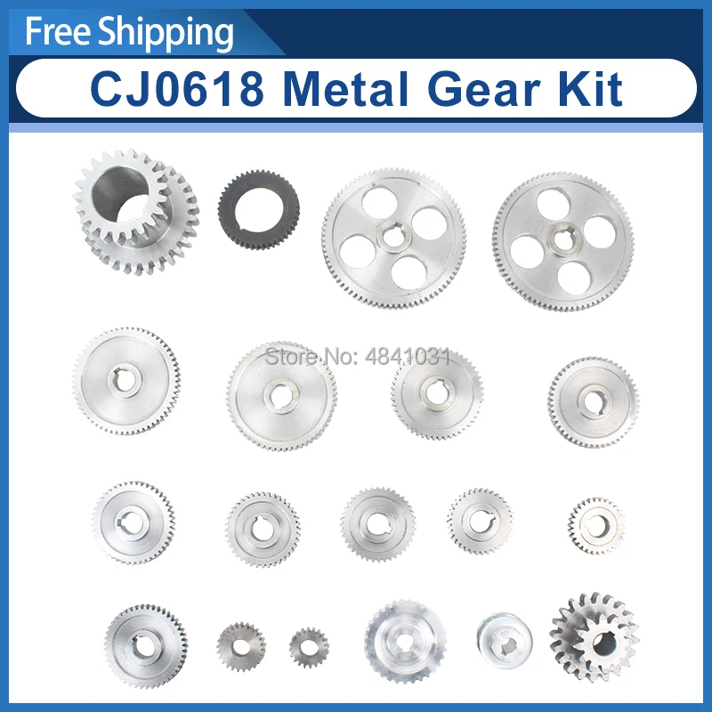 19pcs mini lathe gears/CJ0618-345E Metal Cutting Machine gears/Metal Gear Kit(Metric)
19pcs mini lathe gears/CJ0618-345E Metal Cutting Machine gears/Metal Gear Kit(Metric)