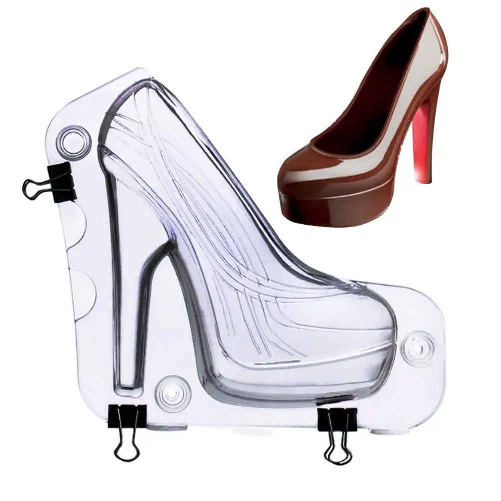 Creative 3D Woman High Heel Shoe Chocolate Fondant Candy Cake DIY Decoration Mould Molds Pastry Kitchen Baking Tool Maker Mold
Creative 3D Woman High Heel Shoe Chocolate Fondant Candy Cake DIY Decoration Mould Molds Pastry Kitchen Baking Tool Maker Mold