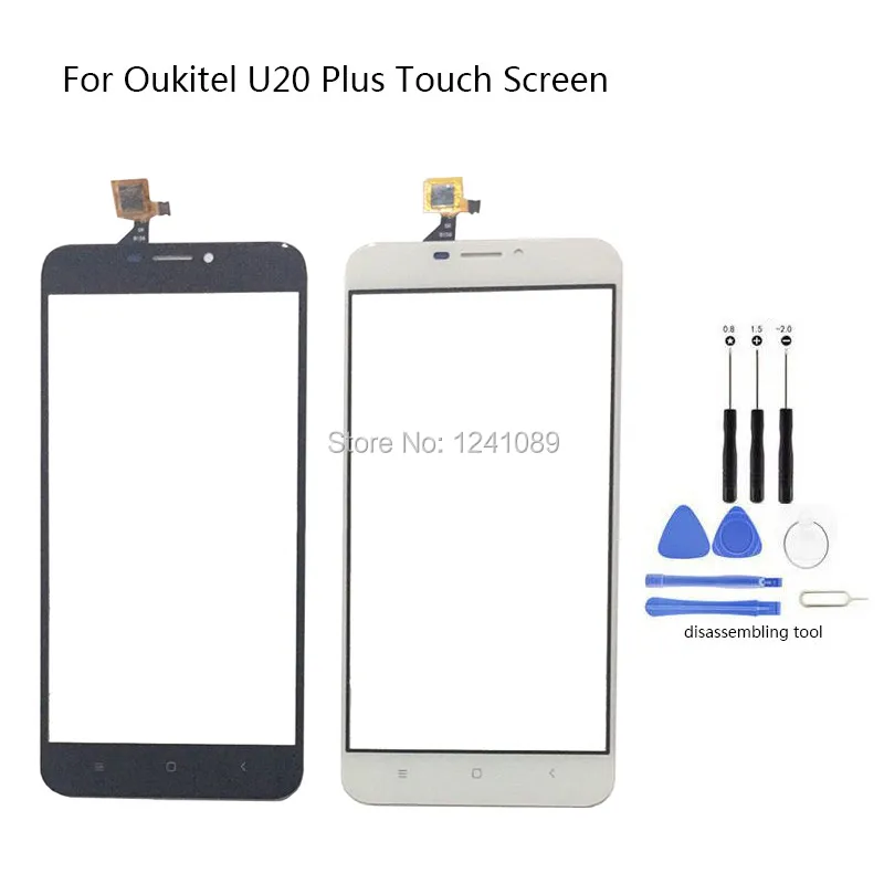 5 дюймов для Oukitel U20 Plus сенсорный экран дигитайзер стекло оригинальные запасные
