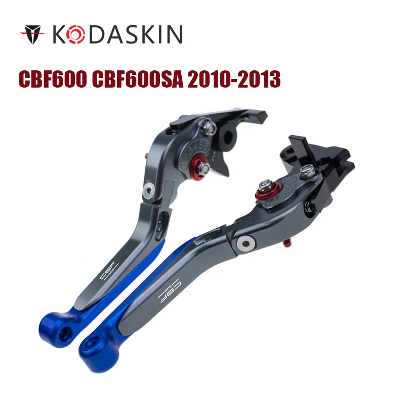 KODASKIN Folding Extendable Brake Clutch Levers for Honda CBF600 CBF600SA 2010-2013
KODASKIN Folding Extendable Brake Clutch Levers for Honda CBF600 CBF600SA 2010-2013