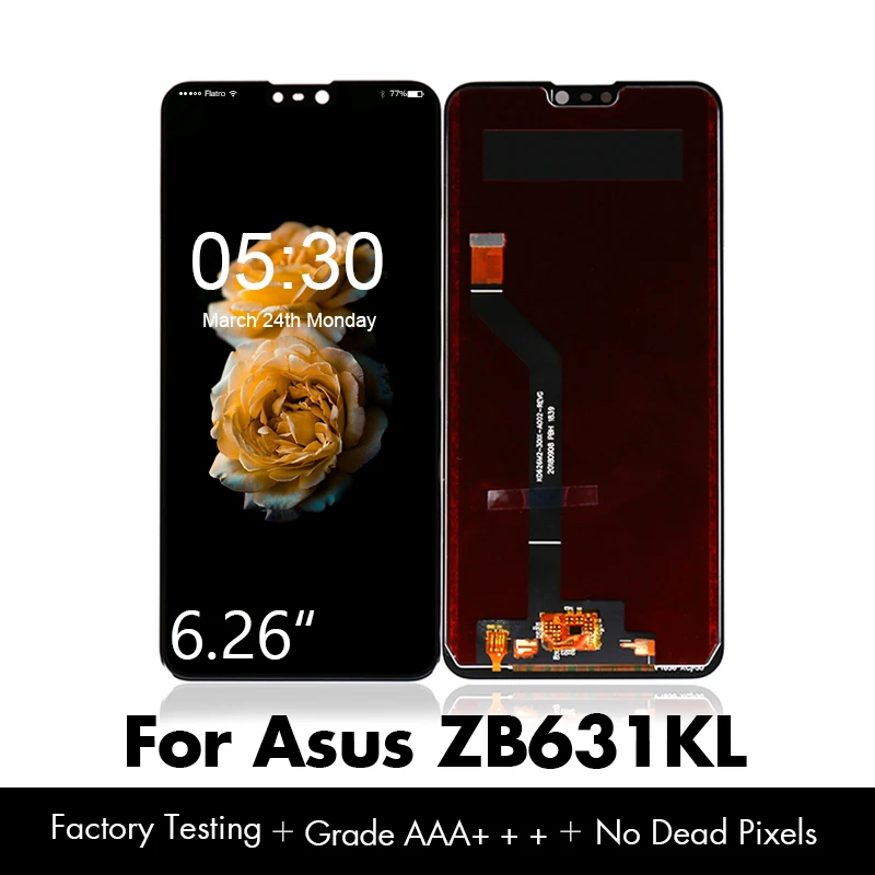 10 шт./лот новый оригинальный для Asus Zenfone Max Pro (M2) ZB631KL ЖК-дисплей + сенсорный экран