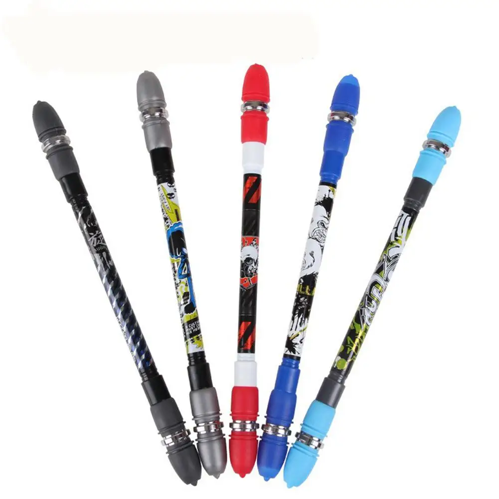 Spinning Pen Ball Point Penspinning Oily Writing Rotating Pen for Kids Students Funny Gaming Pen for Gift Toy School Supply
Spinning Pen Ball Point Penspinning Oily Writing Rotating Pen for Kids Students Funny Gaming Pen for Gift Toy School Supply