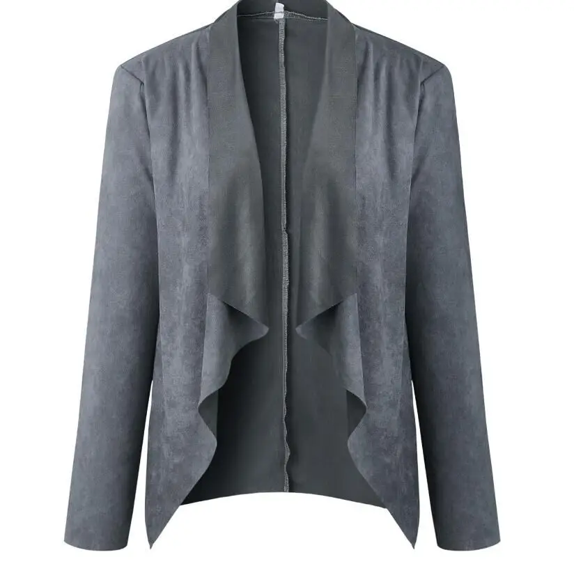 New Women's Slim Long Sleeve OL Casual Suit Jacket Coat Outwear Cardigan Solid Open Stitch Jackets Female Women Clothing
New Women's Slim Long Sleeve OL Casual Suit Jacket Coat Outwear Cardigan Solid Open Stitch Jackets Female Women Clothing