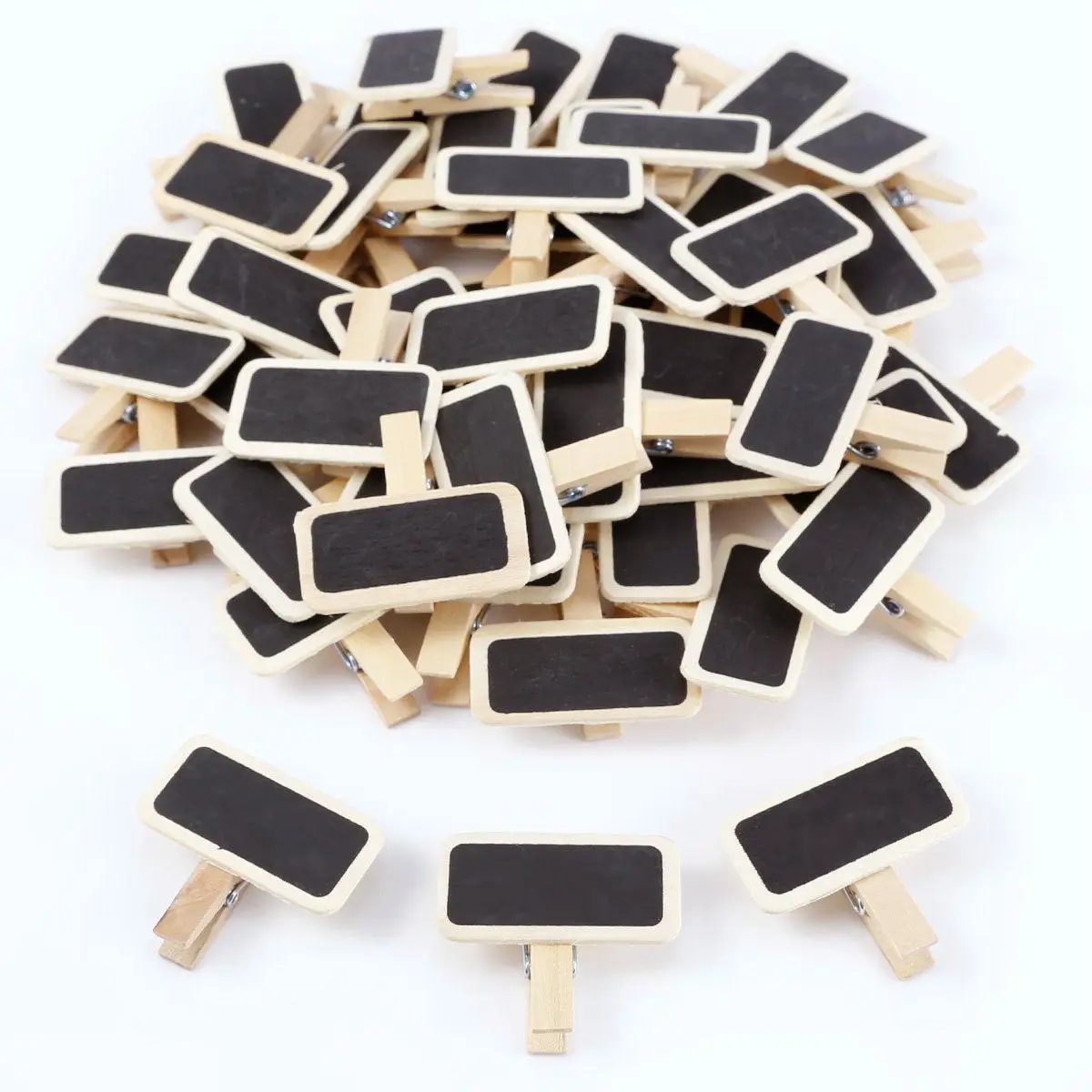 50 Mini blackboard wood message slate rectangle clip clip panel card memos label brand price place number table
50 Mini blackboard wood message slate rectangle clip clip panel card memos label brand price place number table