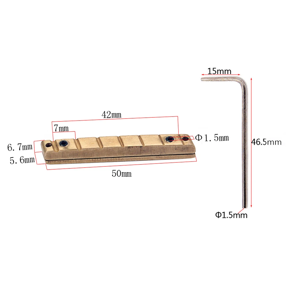Adjustable Bell Brass Nut Guitar Brass Bridge Nut Acoustic Guitar Replacement Parts
Adjustable Bell Brass Nut Guitar Brass Bridge Nut Acoustic Guitar Replacement Parts