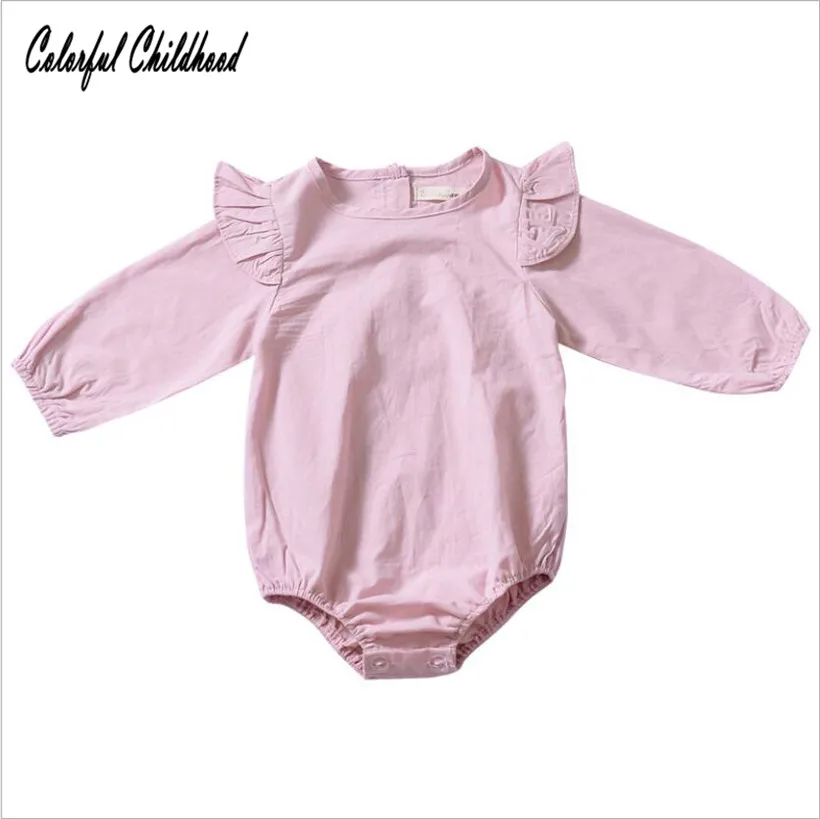 0-24M Baby girl rompers flare sleeve lovely pink for infant/newborn adorable jumpsuit princess style cotton cozy for toddlers
0-24M Baby girl rompers flare sleeve lovely pink for infant/newborn adorable jumpsuit princess style cotton cozy for toddlers
