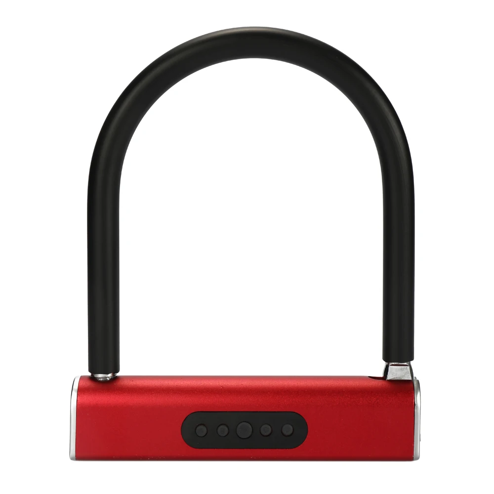 Intelligent BT Password U-lock Glass Door Anti-theft Locks APP Control Waterproof Household Lock for Motorcycle U1
Intelligent BT Password U-lock Glass Door Anti-theft Locks APP Control Waterproof Household Lock for Motorcycle U1