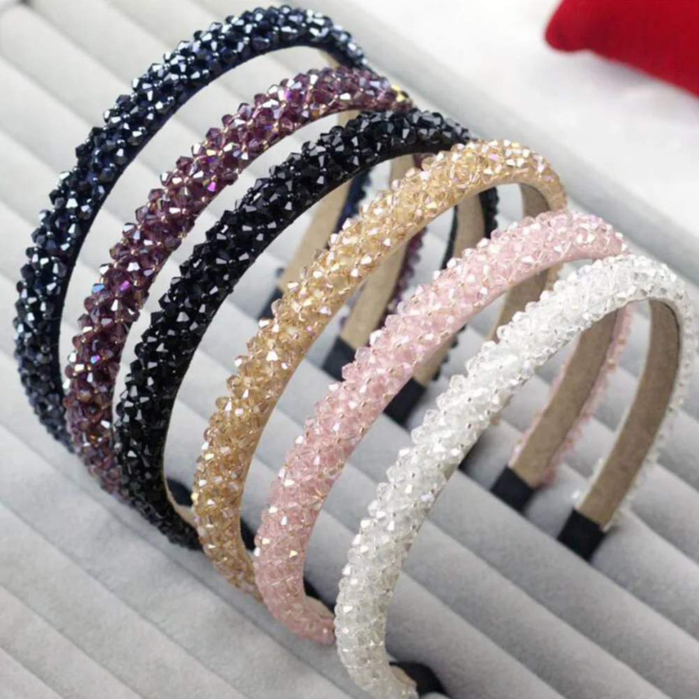 New Shiny Rhinestone Hairbands Hair Hoop High quality Diamond Hair Bands Accessories For Women Crystal Headbands Ornaments
New Shiny Rhinestone Hairbands Hair Hoop High quality Diamond Hair Bands Accessories For Women Crystal Headbands Ornaments