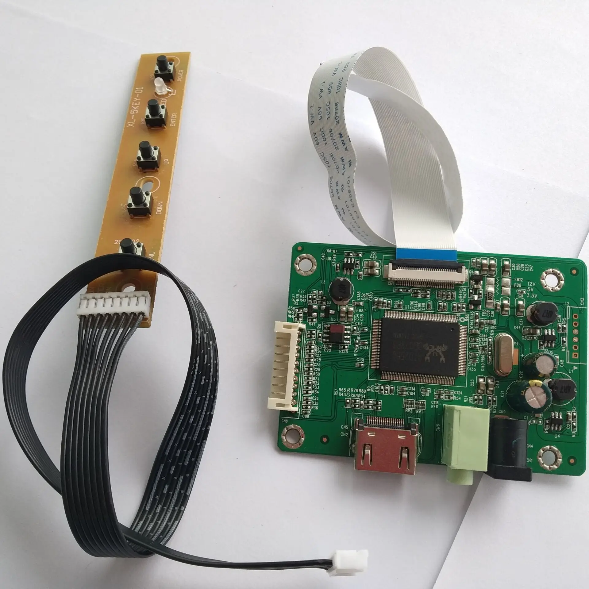Плата контроллера для аудиосистемы EDP, совместимая с HDMI, совместимая со стандартом 15,6 дюйма, N156HGE-EA1 1920x108, ЖК-дисплей, панель для монитора, сде...
Плата контроллера для аудиосистемы EDP, совместимая с HDMI, совместимая со стандартом 15,6 дюйма, N156HGE-EA1 1920x108, ЖК-дисплей, панель для монитора, сде...