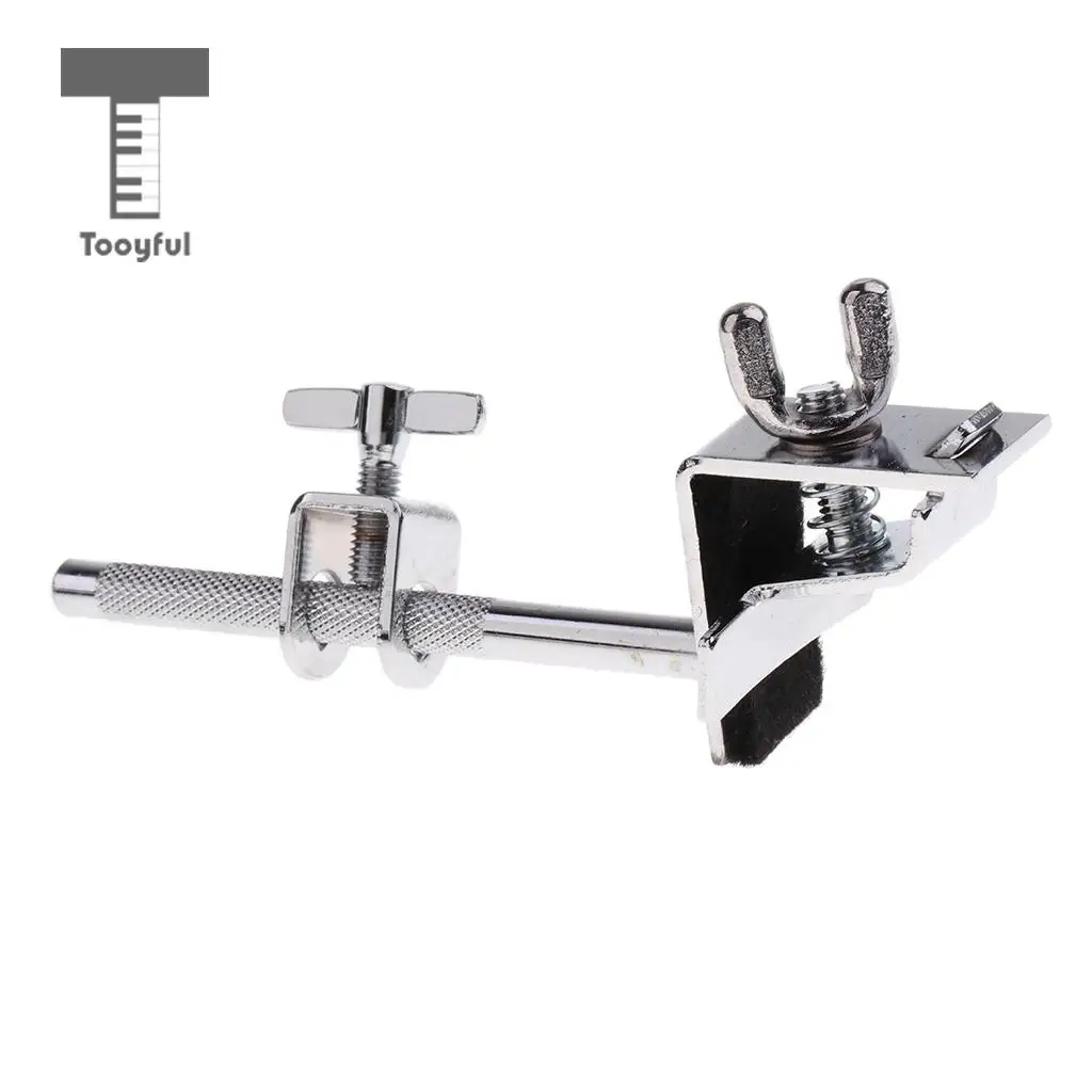 Tooyful Adjustable Metal Bass Drum Hoop Mount Cowbell Holder Clamp Drum Hardware DIY for Drum Player
Tooyful Adjustable Metal Bass Drum Hoop Mount Cowbell Holder Clamp Drum Hardware DIY for Drum Player