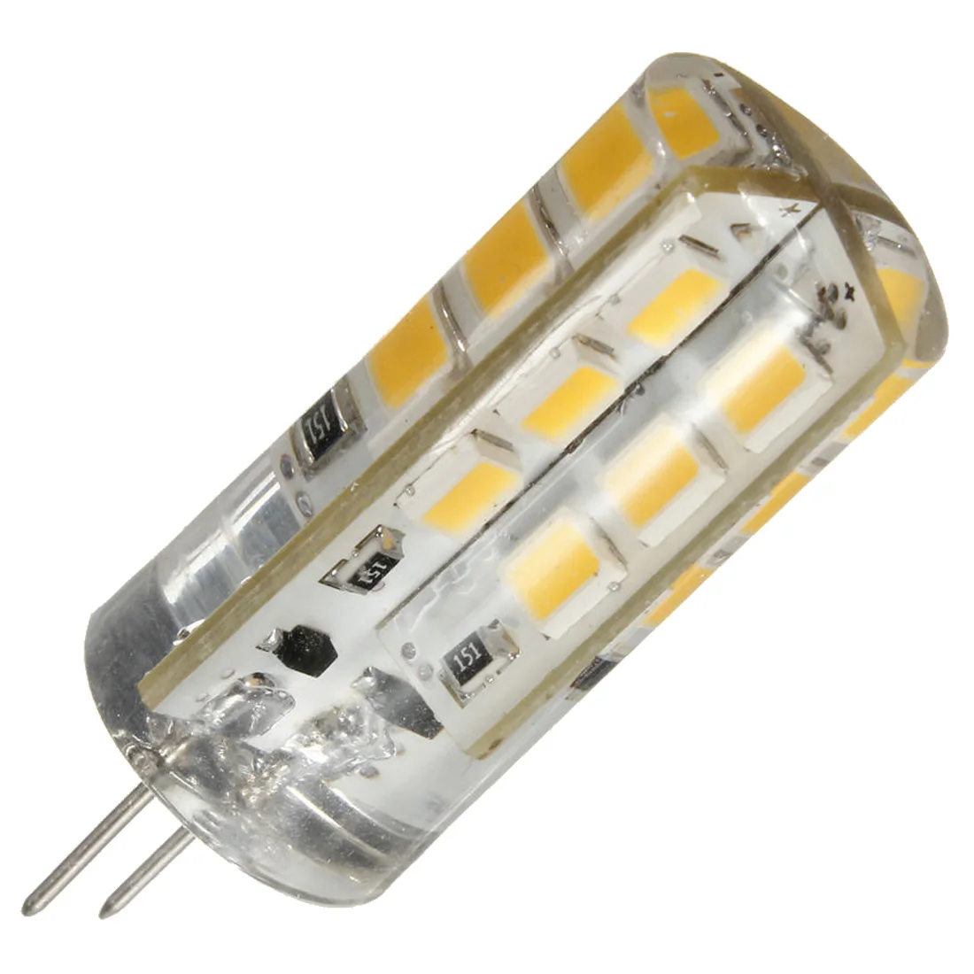 1 Pcs G4 3W 2835SMD 24 LED LIGHT SILICONE CAPSULE REPLACE HALOGEN BULB LIGHT 12V White light 360 Degrees Beam angle
1 Pcs G4 3W 2835SMD 24 LED LIGHT SILICONE CAPSULE REPLACE HALOGEN BULB LIGHT 12V White light 360 Degrees Beam angle