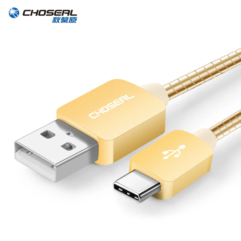 Кабель зарядный CHOSEAL USB Type C на A для Samsung Galaxy S10 S9 S8 Plus Note 9 8 LG V20|Кабели мобильных