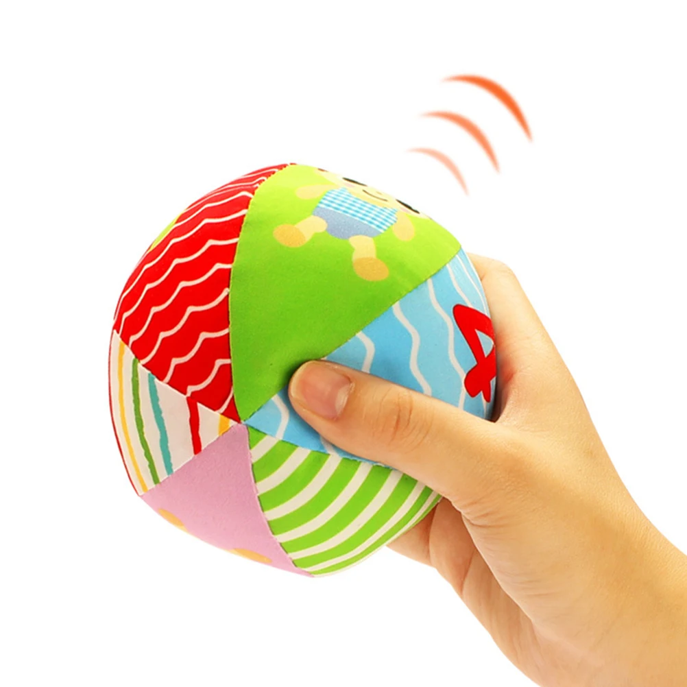 Baby Muticolor Soft Ball Toy Plush Cloth Ball Ring Bell Hand Grasp Educational Early Learning Toys Grasping Toy Hand Bell Rattle
Baby Muticolor Soft Ball Toy Plush Cloth Ball Ring Bell Hand Grasp Educational Early Learning Toys Grasping Toy Hand Bell Rattle