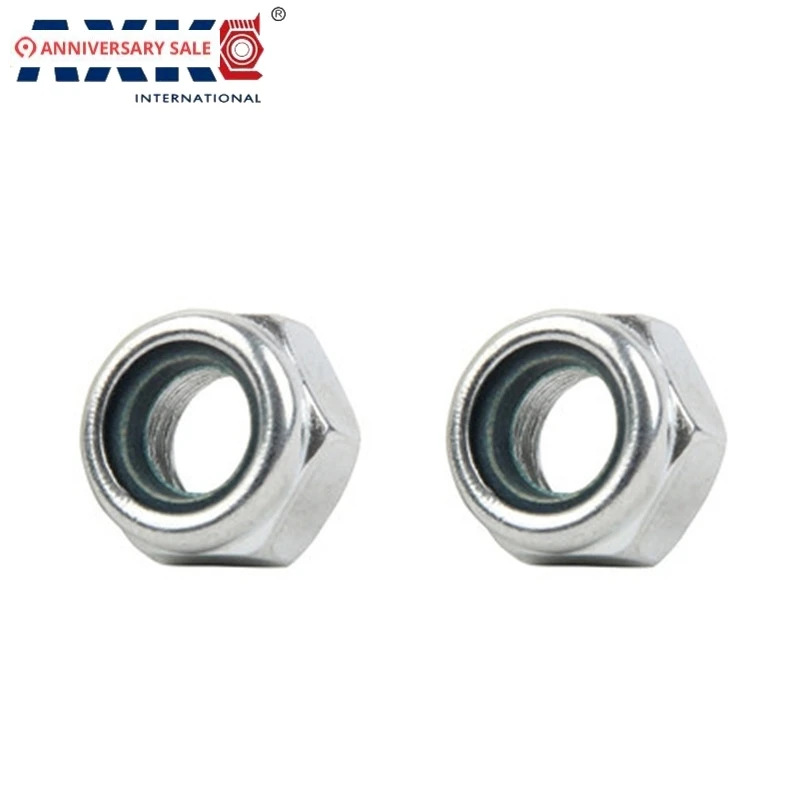 3/8" 3/8 Inch 3/8-16 Carbon Steel White Zine Plated UNC US Standard Coarse Prevailling Torque Type Hexagon Insert Lock Nylon Nut
3/8" 3/8 Inch 3/8-16 Carbon Steel White Zine Plated UNC US Standard Coarse Prevailling Torque Type Hexagon Insert Lock Nylon Nut