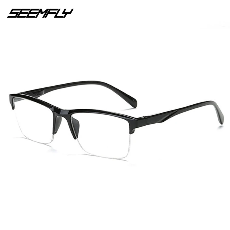Seemfly Ultralight Square Half Frame Reading Glasses Presbyopic Eyeglasses Men Women +0.75 1 1.25 1.5 1.75 2 2.25 2.5 3
Seemfly Ultralight Square Half Frame Reading Glasses Presbyopic Eyeglasses Men Women +0.75 1 1.25 1.5 1.75 2 2.25 2.5 3