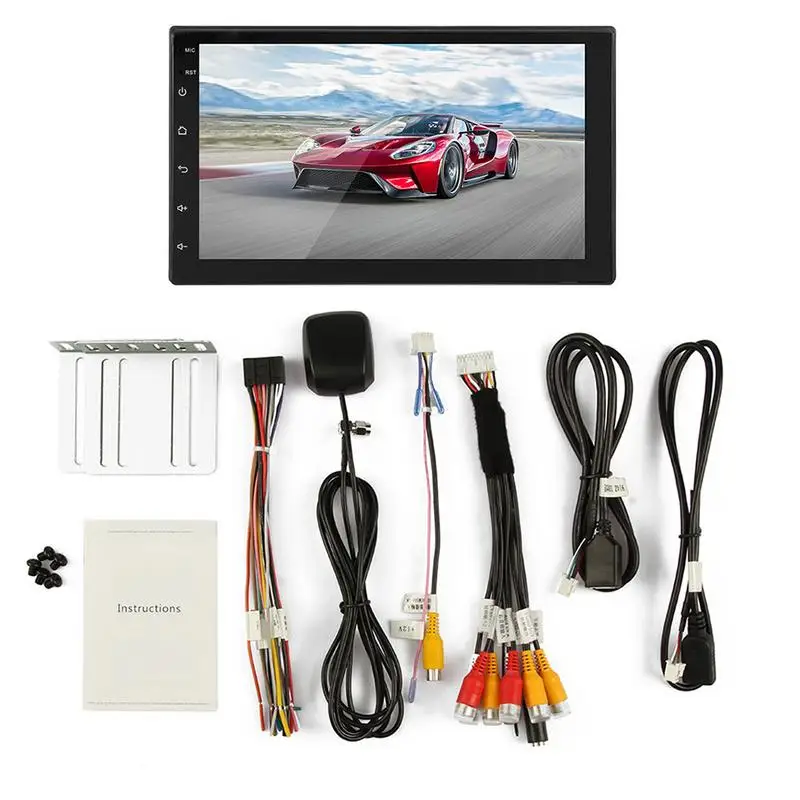 New Car Radio Android 8.1 16G Memory Touch Screen Button 7 Inch HD Auto Bluetooth Mp5 Player GPS Navigation Integrated Machine
New Car Radio Android 8.1 16G Memory Touch Screen Button 7 Inch HD Auto Bluetooth Mp5 Player GPS Navigation Integrated Machine
