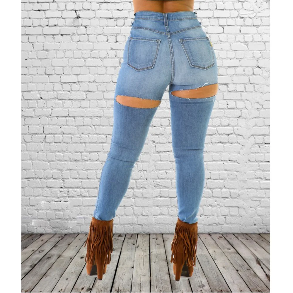 Women Stretch Jeans Fashion Boyfriend Vintage Denim Hole Jeans Female High Waist Slim Sexy Pencil Pants Plus Size
Women Stretch Jeans Fashion Boyfriend Vintage Denim Hole Jeans Female High Waist Slim Sexy Pencil Pants Plus Size