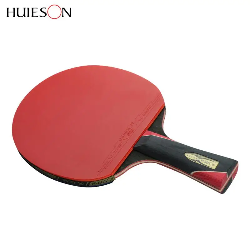 High Quality 5 Star Carbon Fiber Table Tennis Racket Double Pimples-in Rubber Pingpong Racket With Table Tennis Ball And Bag New
High Quality 5 Star Carbon Fiber Table Tennis Racket Double Pimples-in Rubber Pingpong Racket With Table Tennis Ball And Bag New