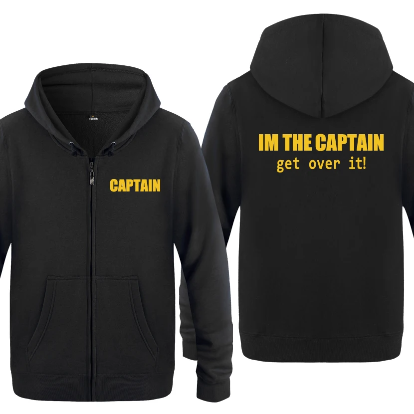 I'M THE CAPTAIN GET OVER IT - Nautical Sailing Hoodies Men 2018 Men's Fleece Zipper Cardigans Hooded Sweatshirts
I'M THE CAPTAIN GET OVER IT - Nautical Sailing Hoodies Men 2018 Men's Fleece Zipper Cardigans Hooded Sweatshirts