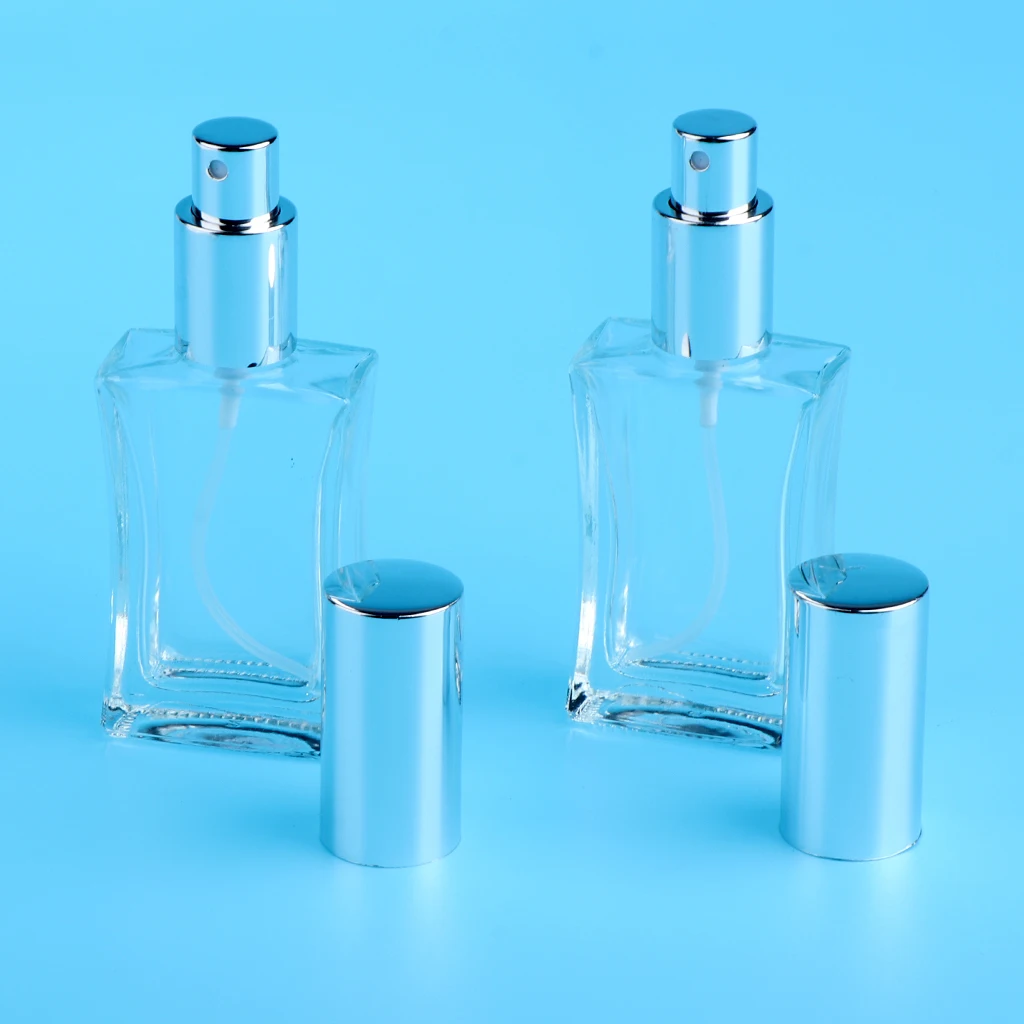 2Pcs Refillable Portable Frosted Glass Perfume Fragrance Bottle Aftershave Sprayer 50ml Highly Polished & Beautiful
2Pcs Refillable Portable Frosted Glass Perfume Fragrance Bottle Aftershave Sprayer 50ml Highly Polished & Beautiful