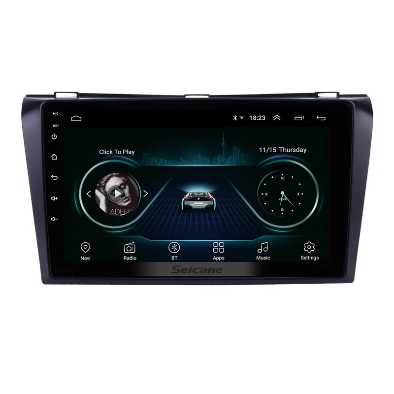 Seicane Quad-core Android 9.1 2Din 9 inch Car DVD Multimedia Player For Mazda 3 2004 2005 2006 2007 2008 2009 1024*600 GPS Wifi
Seicane Quad-core Android 9.1 2Din 9 inch Car DVD Multimedia Player For Mazda 3 2004 2005 2006 2007 2008 2009 1024*600 GPS Wifi