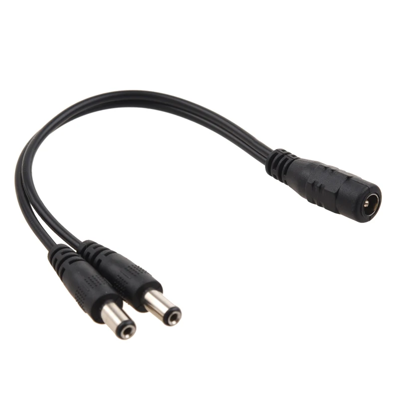 5.5x2.1mm 1 to 2 M/F DC Power Splitter Cable for Security CCTV Camera DC 1 Female to 2 Male Power Splitter Cable
5.5x2.1mm 1 to 2 M/F DC Power Splitter Cable for Security CCTV Camera DC 1 Female to 2 Male Power Splitter Cable