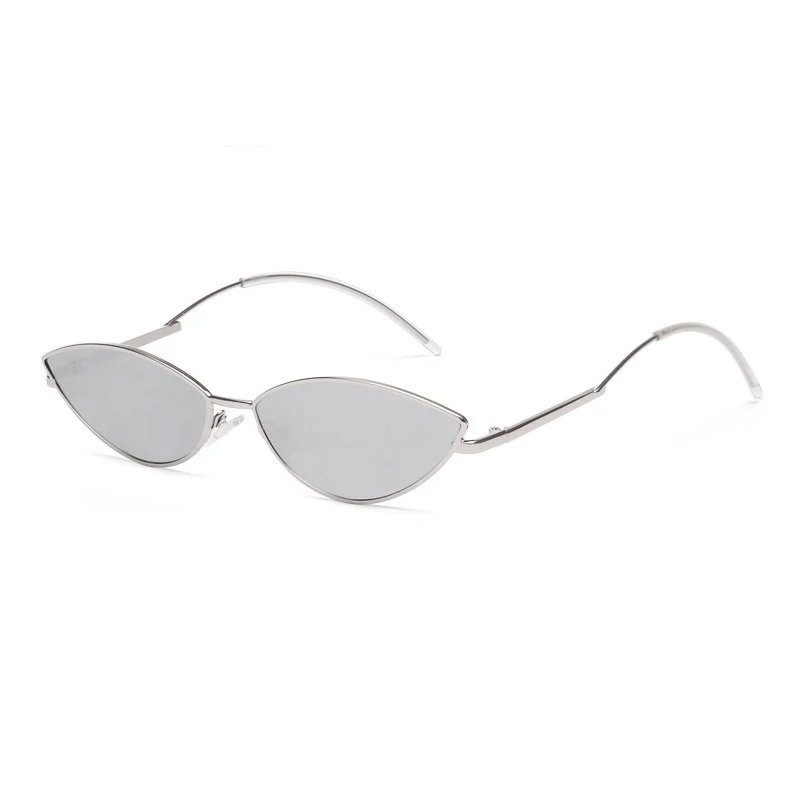 Iways Винтаж кошачий глаз солнцезащитные очки для женщин и мужчин