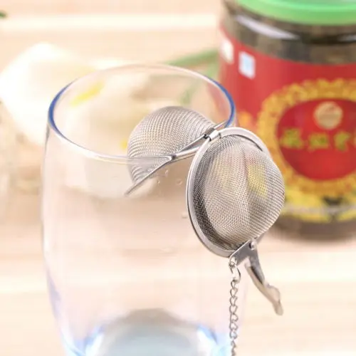 Практичный чай мяч сито для специй сетка Infuser фильтр из нержавеющей стали