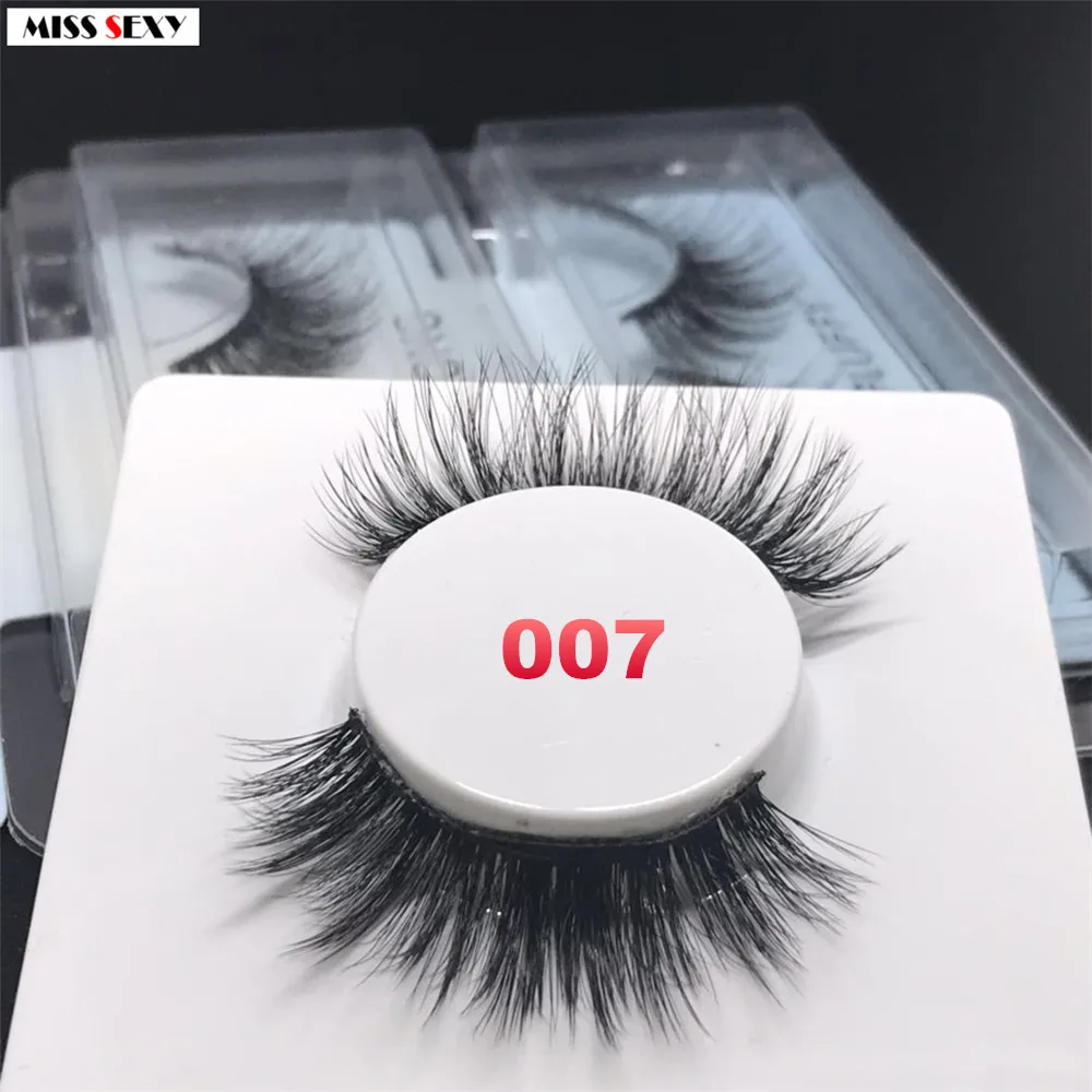 8 пар Misssexy lash 3d норковые ресницы натуральные накладные длинные для макияжа