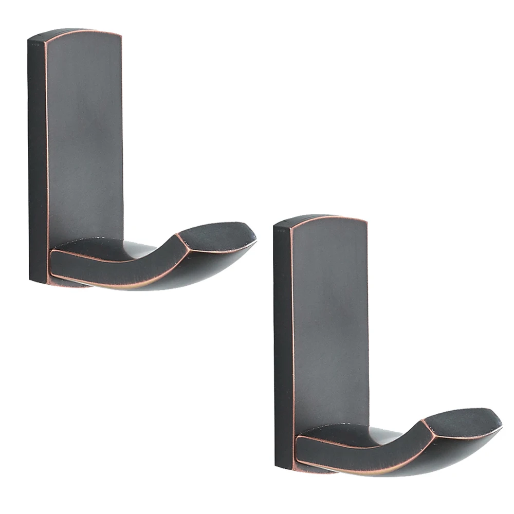 Leyden Brass Square Black Finish Towel Hook Set Of 2 Packs,ORB Robe Coat Hanger Wall Mounted Heavy Duty Small Size
Leyden Brass Square Black Finish Towel Hook Set Of 2 Packs,ORB Robe Coat Hanger Wall Mounted Heavy Duty Small Size