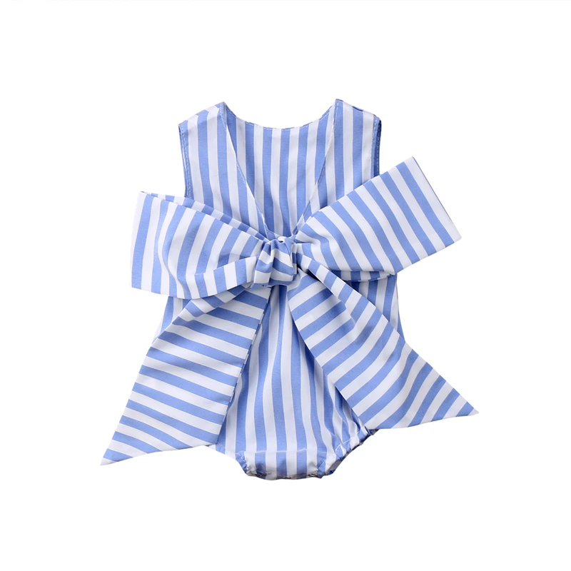 CANIS 2019 New Adorable Baby Girls Bow Stripes Romper Newborn Kids Jumpsuit Clothes Outfits Summer
CANIS 2019 New Adorable Baby Girls Bow Stripes Romper Newborn Kids Jumpsuit Clothes Outfits Summer