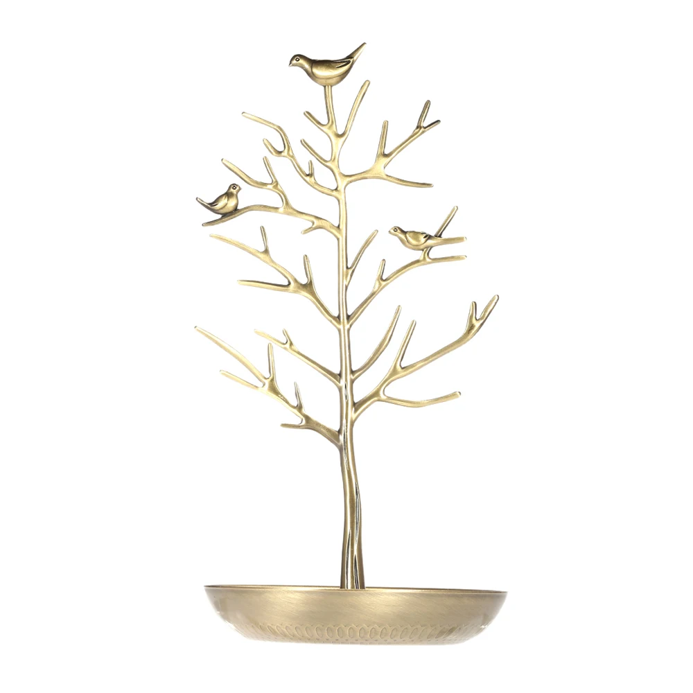 Metal Tree Jewelry Stand Display Rack Earring Necklace Ring Holder Organizer
Metal Tree Jewelry Stand Display Rack Earring Necklace Ring Holder Organizer