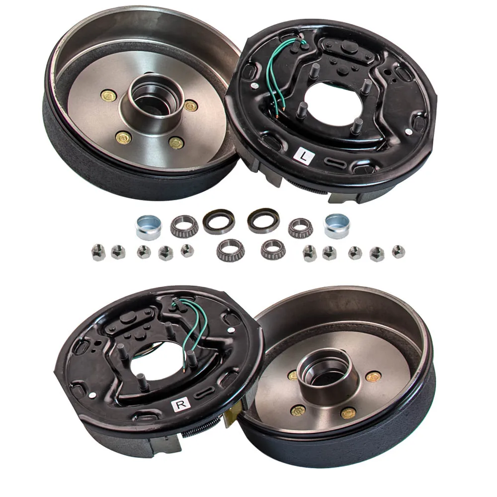 Maxpeedingrods 10 дюймов X 2-1/4 дюйма Комплект тормозных втулок для прицепа, барабанный подшипник, электрические тормоза для 3500lbs Alex
Maxpeedingrods 10 дюймов X 2-1/4 дюйма Комплект тормозных втулок для прицепа, барабанный подшипник, электрические тормоза для 3500lbs Alex