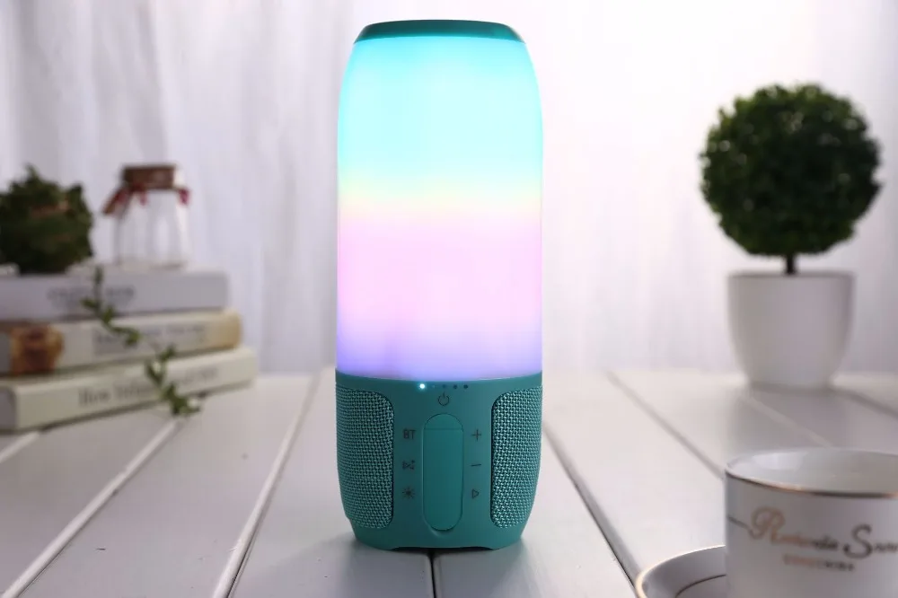 Oloey Z9 Cool LED Pulse Wireless Bluetooth Speaker Super Bass Stereo Loud Speaker Long Standby Soundwoofer Boombox
Oloey Z9 Cool LED Pulse Wireless Bluetooth Speaker Super Bass Stereo Loud Speaker Long Standby Soundwoofer Boombox