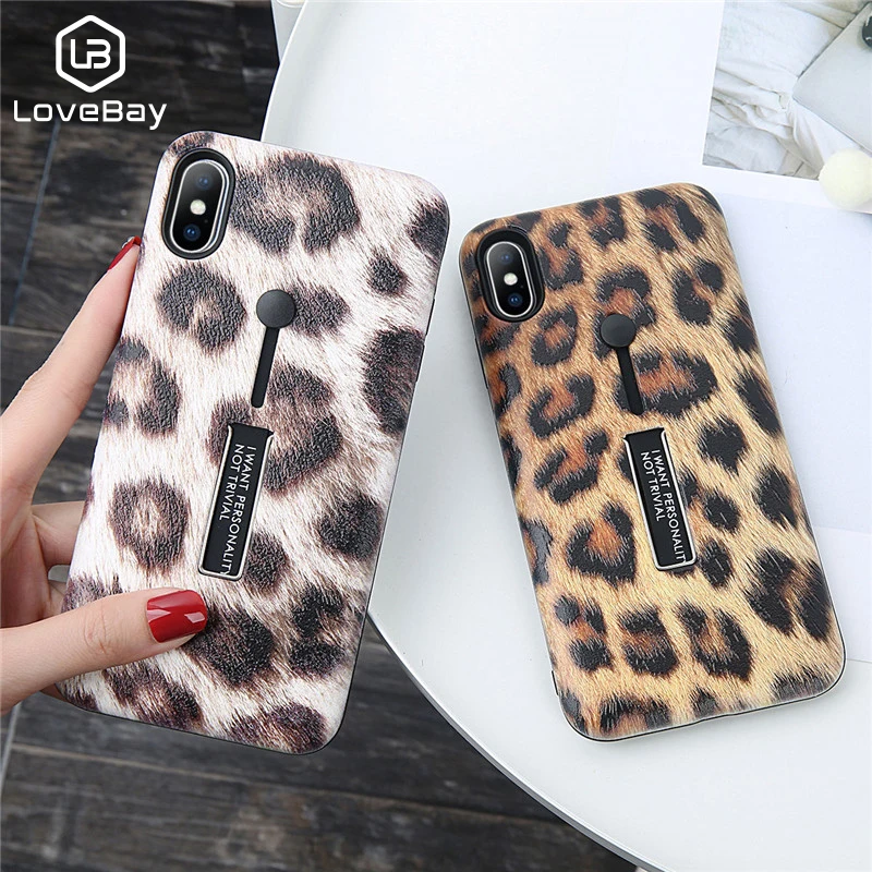Lovebay Скрытое крепление в виде кольца на палец Стенд чехол для iPhone X XR XS Max 6 S 7 8 Plus
