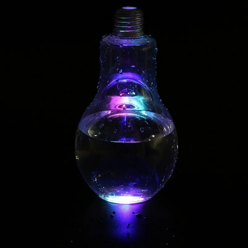 Amazing Design Led Glowing Bulb Water Bottle Brief Cute Milk Juice Light Bulbs Cup Leak-proof
Amazing Design Led Glowing Bulb Water Bottle Brief Cute Milk Juice Light Bulbs Cup Leak-proof