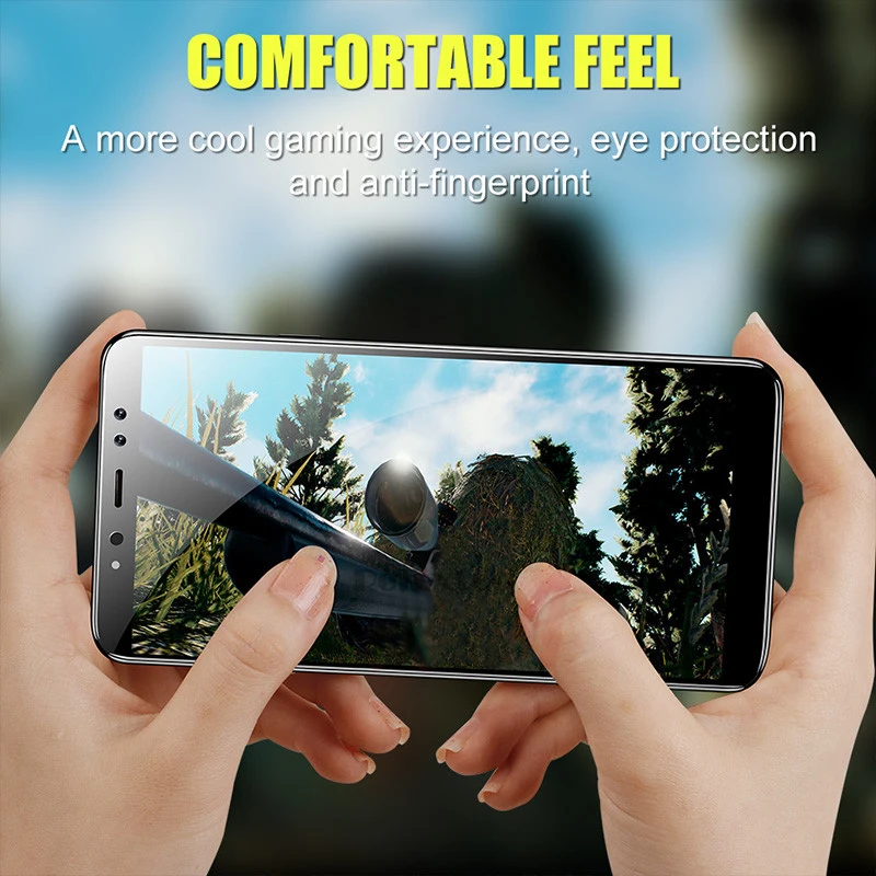 2 1 шт. 9D полное клеевое закаленное стекло для Samsung Galaxy A5 A7 2017 A9 A6 A8 Plus 2018 Защитная
