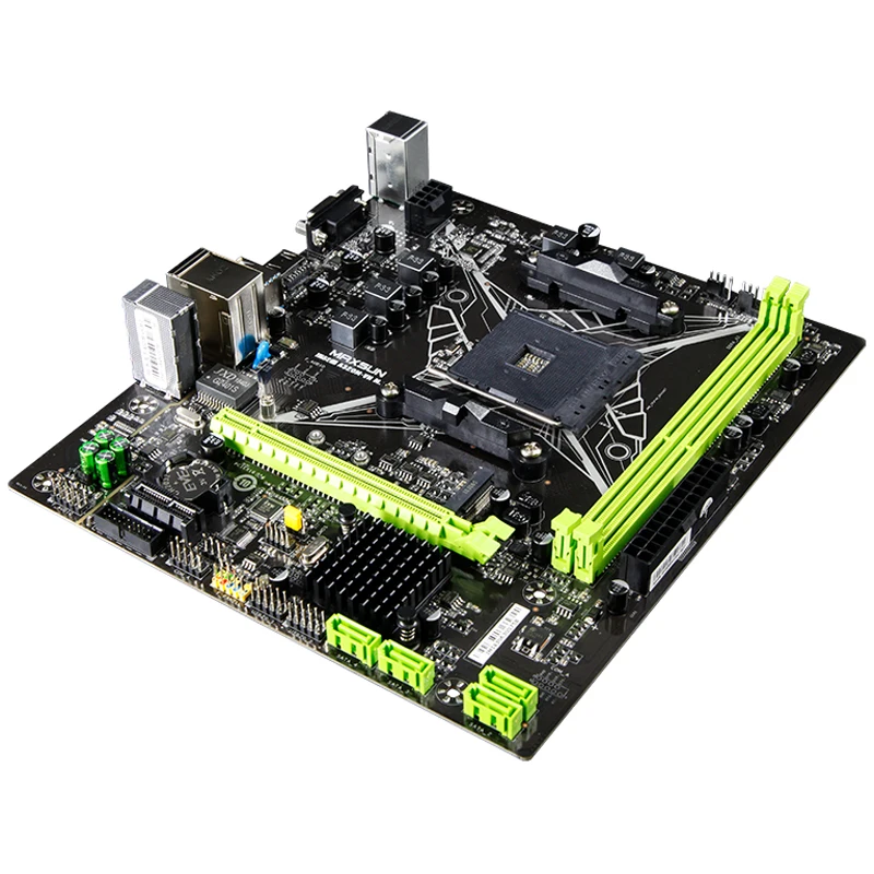 MAXSUN A320M VH M.2 AMD Материнская плата M ATX двухканальный DDR4 SATAIII USB3.1|Материнские платы| |