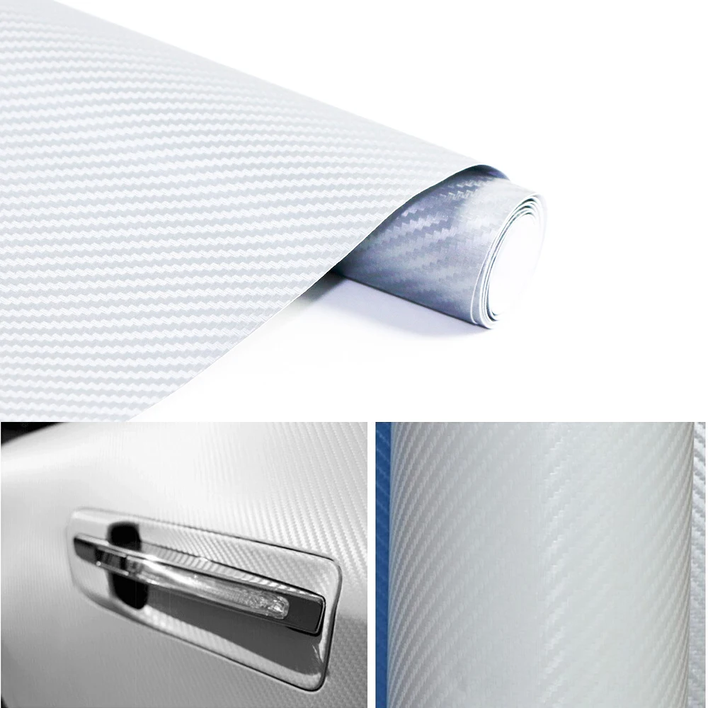 127*30cm 3D Carbon Fiber Film Vinyl Wrap Sheet Roll Car Stickers Paper Decals Motorcycle Automobiles Auto DIY Decor
127*30cm 3D Carbon Fiber Film Vinyl Wrap Sheet Roll Car Stickers Paper Decals Motorcycle Automobiles Auto DIY Decor