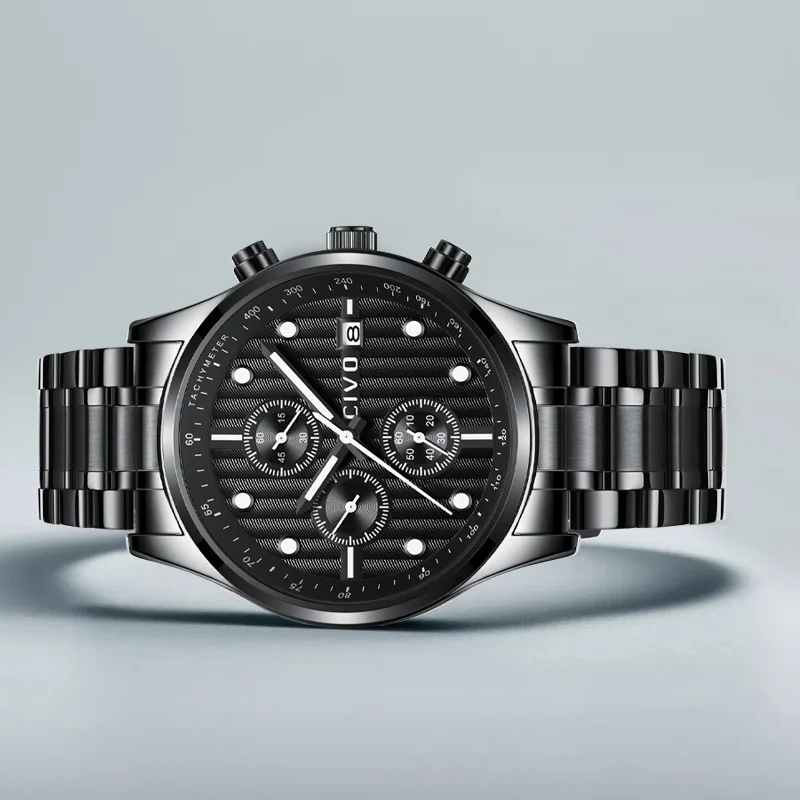 CIVO Luxury Top Brand Watch For Men Waterproof Chronograph Analogue Mens Watches Quartz Wrist Watch Man Clock Relogio Masculino
CIVO Luxury Top Brand Watch For Men Waterproof Chronograph Analogue Mens Watches Quartz Wrist Watch Man Clock Relogio Masculino