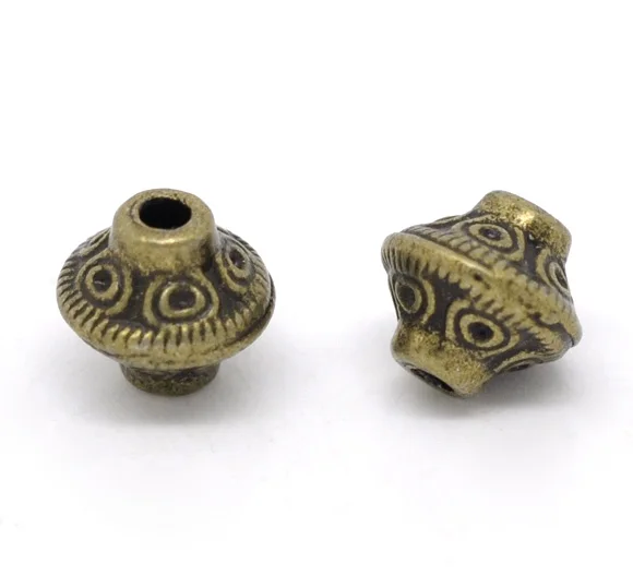 DoreenBeads 100 двухконусные разделительные бусины бронзового тона 6x6 мм (B14499), yiwu
DoreenBeads 100 двухконусные разделительные бусины бронзового тона 6x6 мм (B14499), yiwu