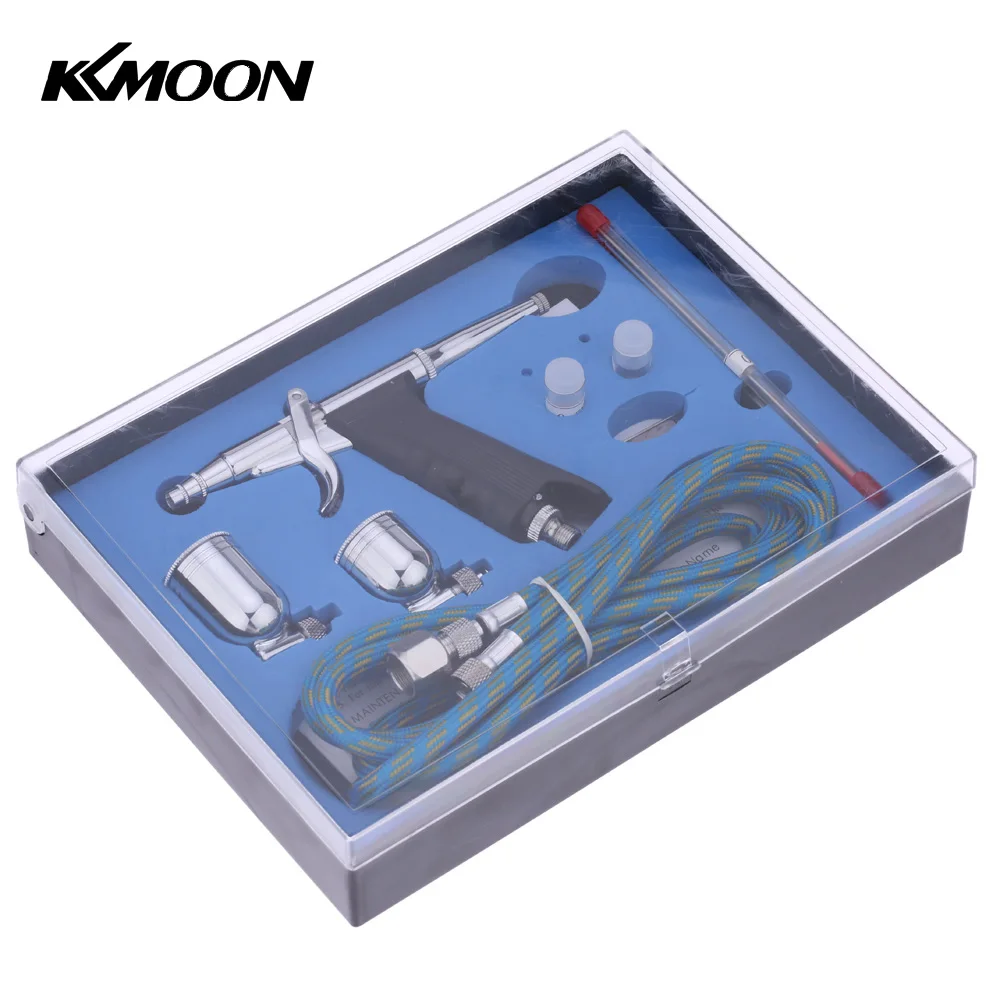Профессиональный двухсторонний пистолет KKmoon, триггер, Аэрограф, набор для художественной живописи, тату, маникюра, модель распылителя, аэро...
Профессиональный двухсторонний пистолет KKmoon, триггер, Аэрограф, набор для художественной живописи, тату, маникюра, модель распылителя, аэро...