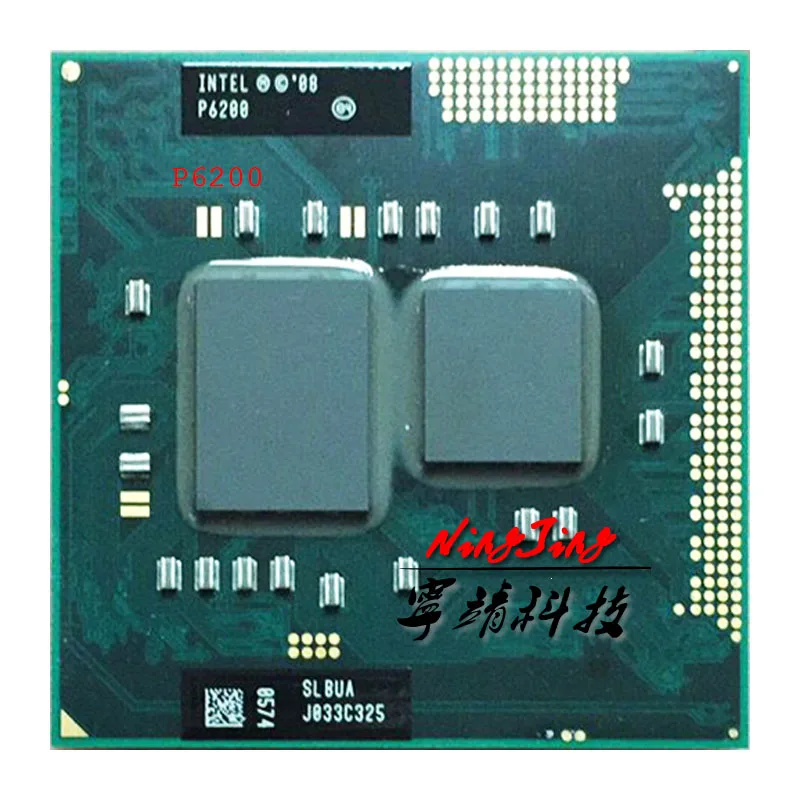 Процессор Intel Pentium P6200 SLBUA 2 1 ГГц двухъядерный двухпотоковый 3 Мб 35 Вт сокет G1 /