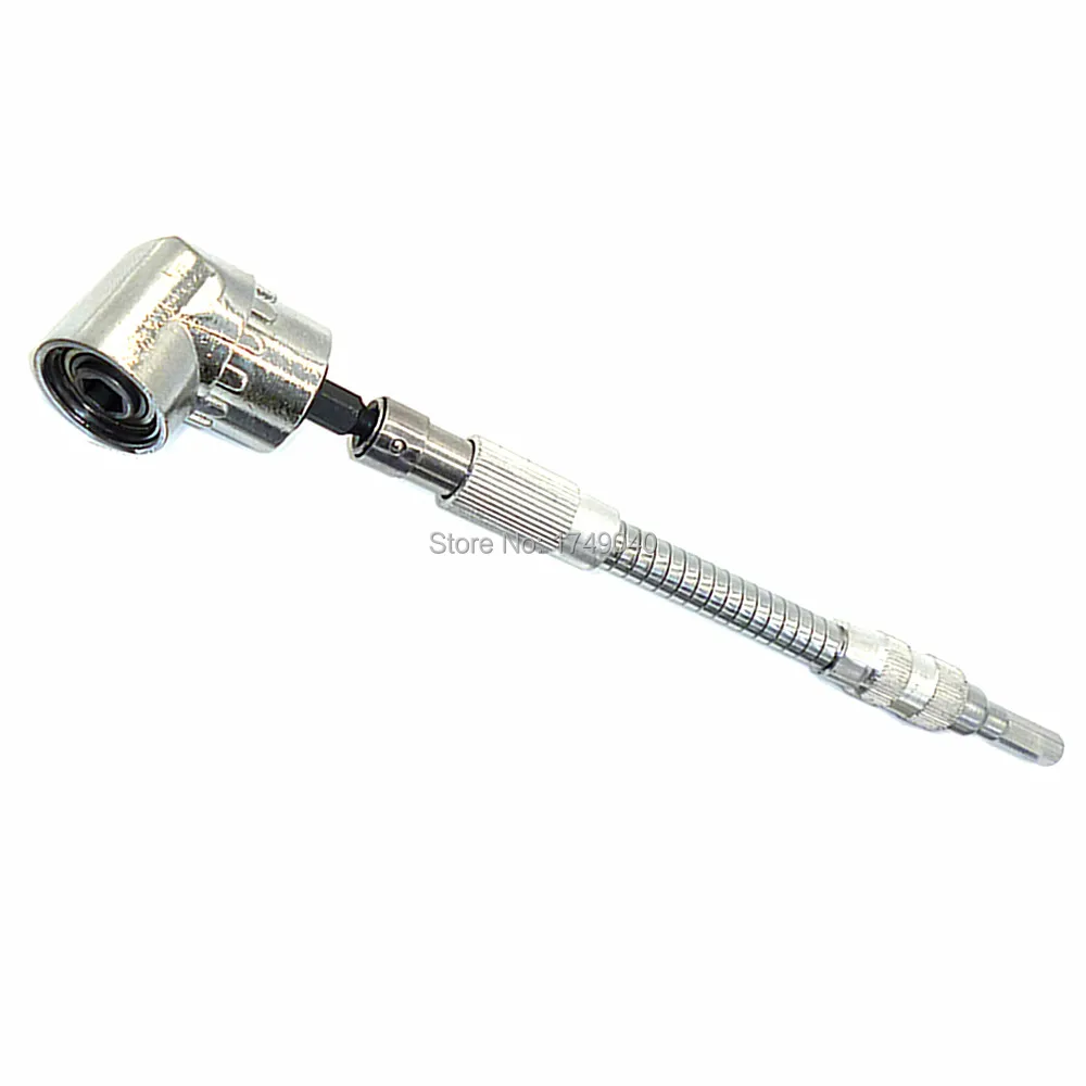 Flexible Shaft Extension Screwdriver Drill Bit Holder 150mm with 1/4" Hex Shank Angle Driver Screwdriver 105 Degree Extension
Flexible Shaft Extension Screwdriver Drill Bit Holder 150mm with 1/4" Hex Shank Angle Driver Screwdriver 105 Degree Extension