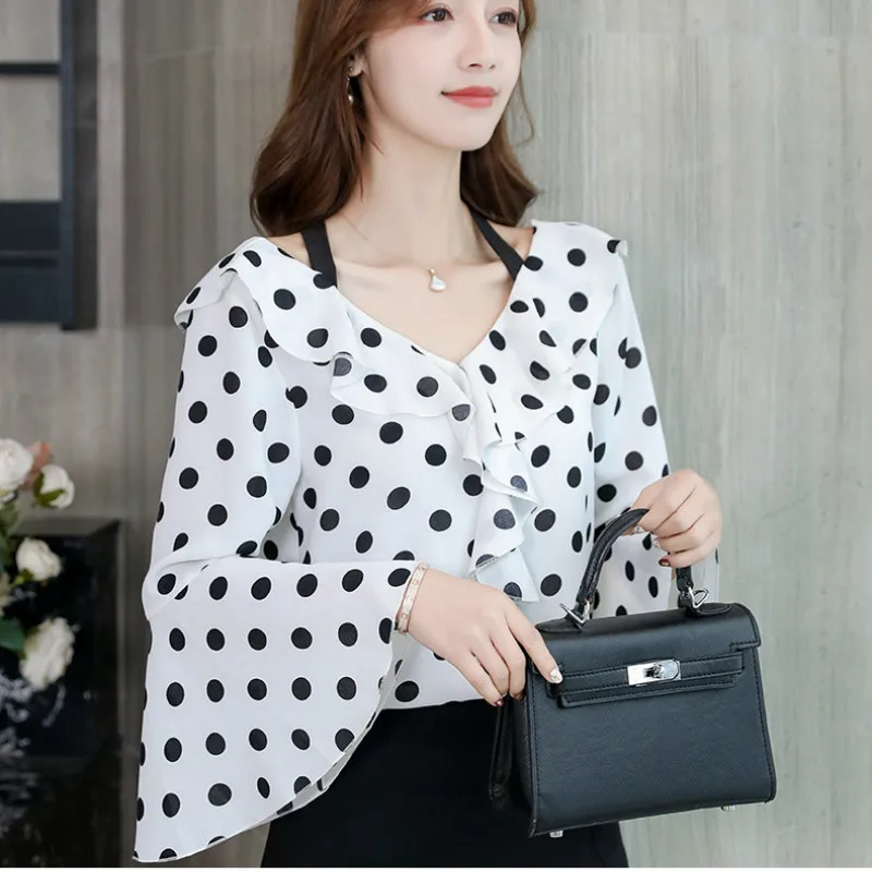 womens tops and blouses women long sleeve shirts Spring summer women's fashion shirt 2019 long-sleeved chiffon blouse 2836 50
womens tops and blouses women long sleeve shirts Spring summer women's fashion shirt 2019 long-sleeved chiffon blouse 2836 50