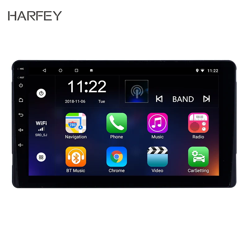 Harfey сенсорного экрана 8 ядерный 9 "головное устройство Android 10 0 для 2015 TOYOTA Sienna