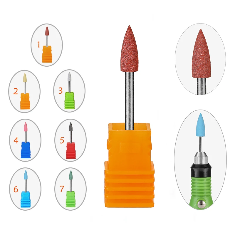 Meisha 2Pcs Silicone Carbide Rotate Nail Drill Bits Electric Milling Cutter for Manicure Pedicure Nail Art Accessories HF0002
Meisha 2Pcs Silicone Carbide Rotate Nail Drill Bits Electric Milling Cutter for Manicure Pedicure Nail Art Accessories HF0002
