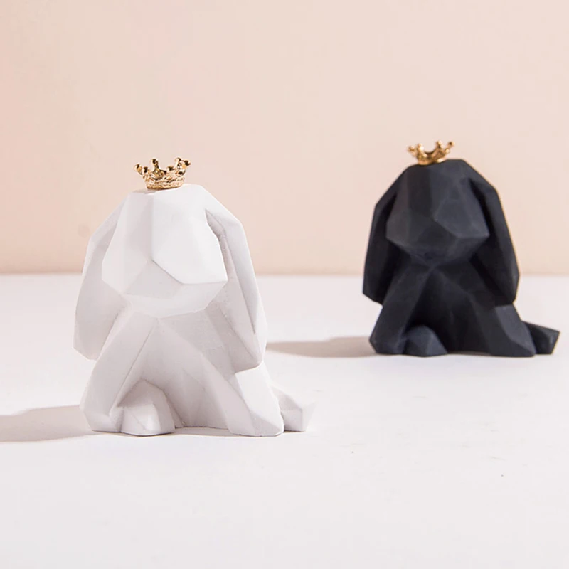 Molds for Plaster Geometric Bunny Rabbit Silicone Mould is suitable for making essential oil perfume Gypsum Aroma Candle mold
Molds for Plaster Geometric Bunny Rabbit Silicone Mould is suitable for making essential oil perfume Gypsum Aroma Candle mold