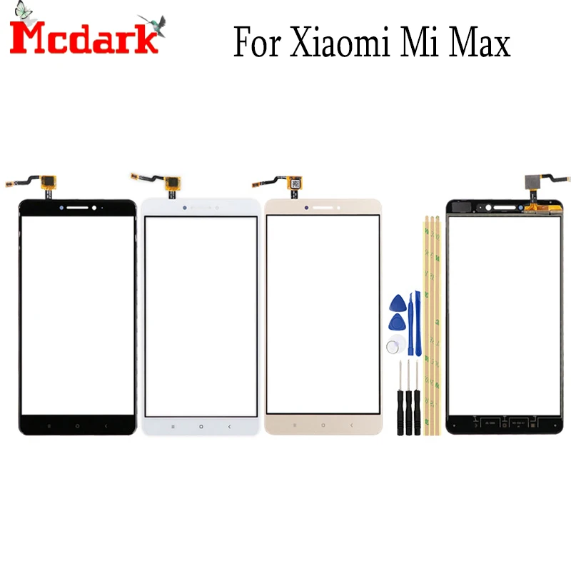 Mcdark для Xiaomi Mi Max 6 44 дюймов Переднее стекло Тач скрин мобильный телефон сенсорный